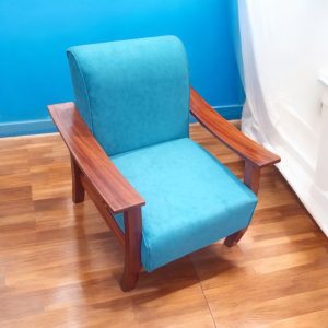 Sky Blue Open Sofa