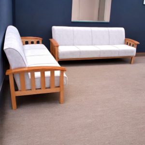 8 Seater Mahogany Open Sofa