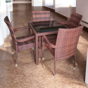 Outdoor Rattan Dining Set