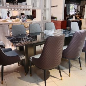 8 Seater Upholstered Dining