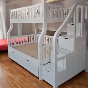 White Bunk Bed