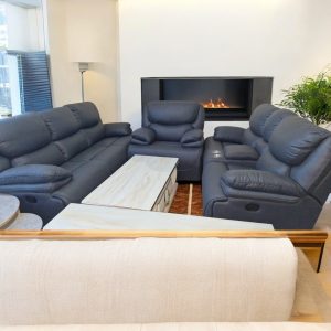 Gray Recliner Sofa
