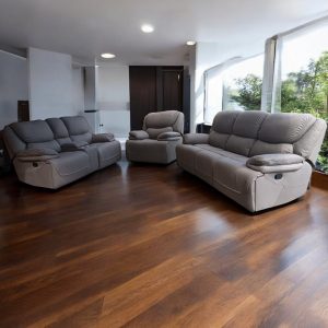 Light Grey Recliner Sofa