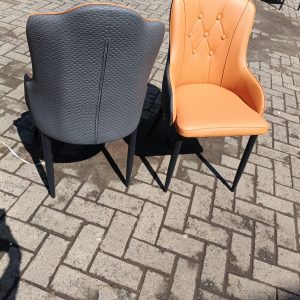 Orange Dining Chairs