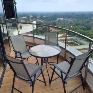 Four Seater Foldable Balcony Set
