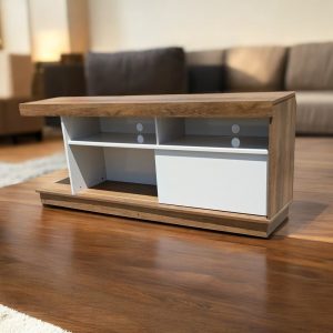wooden tv stand