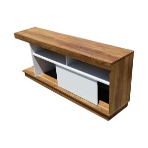 wooden tv stand