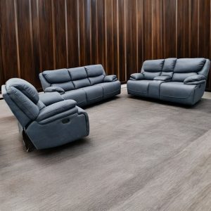 king size grey recliner sofa