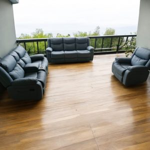 Grey 6 Seater Recliner Set