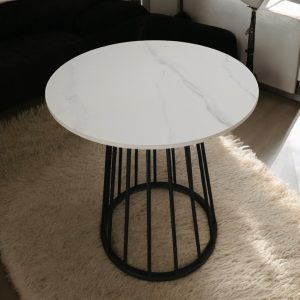 Marble Stool Raised