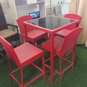 Rattan Cocktail Set