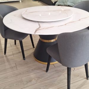 Rotating circular dining Set2