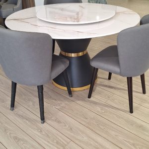 Rotating circular dining Set