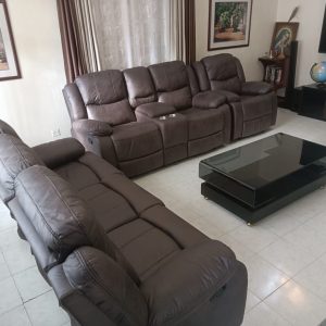 Fabric Recliner Sofa