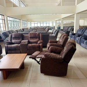 Rusty Brown Recliner Seats