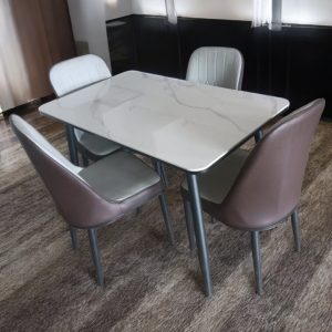 Marble Top Dining Set