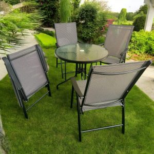 Foldable Outdoor Chair Set