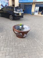 Mahogany Round Table - Image 2