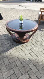 Mahogany Round Table - Image 3
