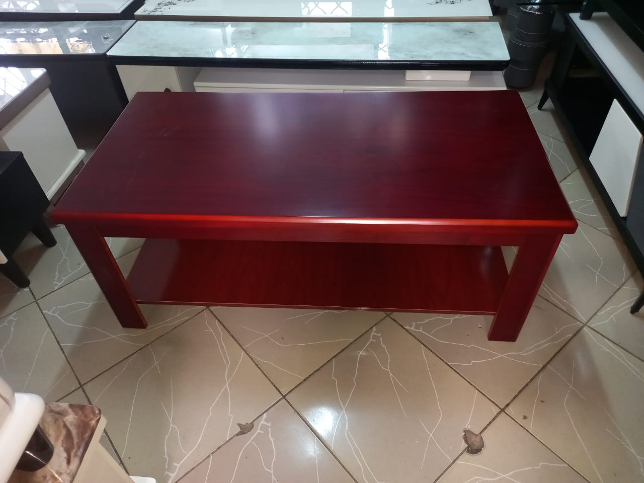 Candy furnitures (103) Mahogany Finish Coffee Table
